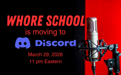 Whore School Will Be Moving To Discord